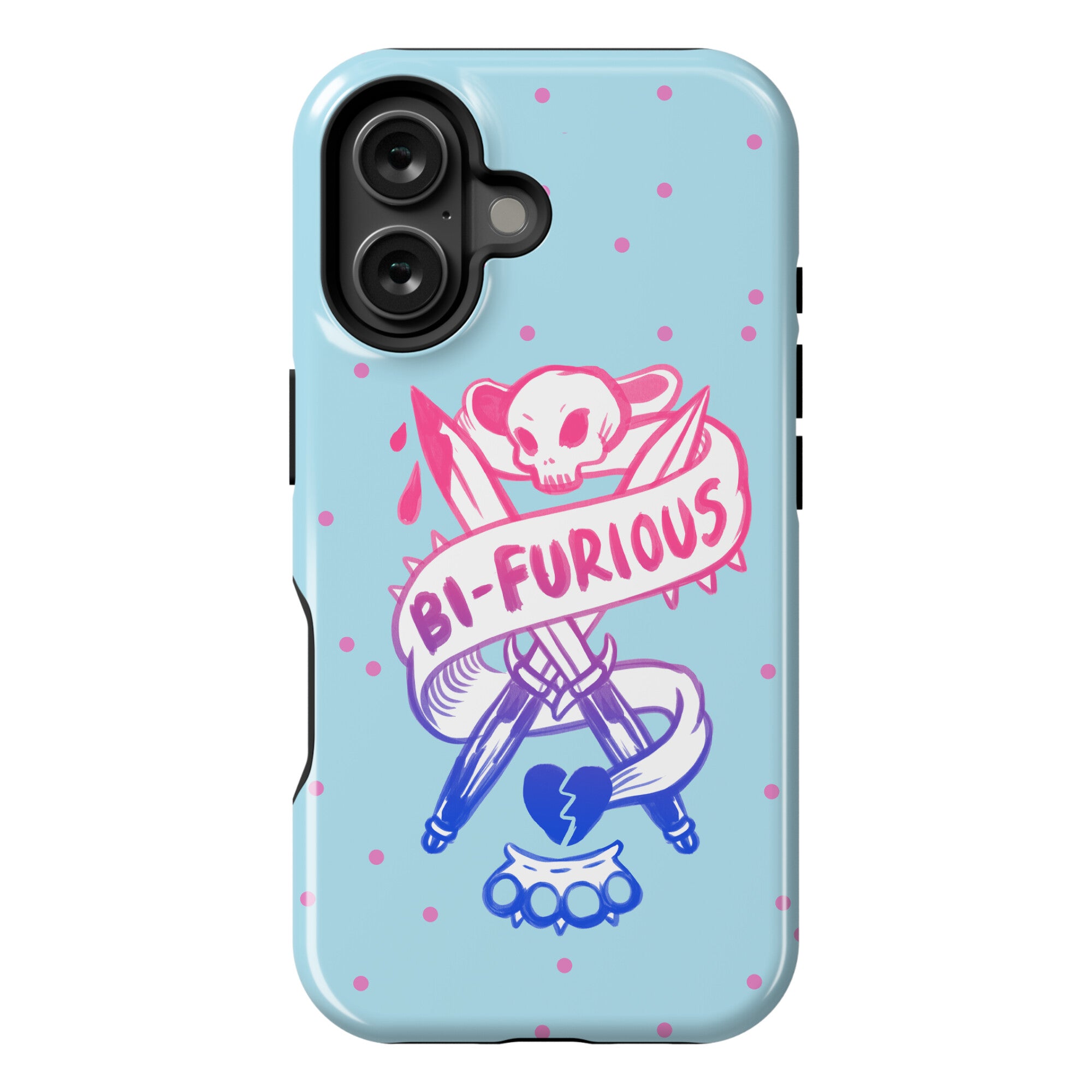 Bi-Furious Phone Case
